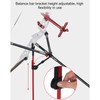 Archery Bow Stand Rack Height Adjustable Flexible Detachable Fiber Glass