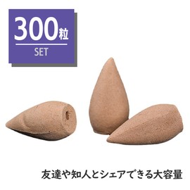 nullie Overflow Incense, Ryukawa Incense, Backflow Incense, Meditation, Aroma, Relax, Total of 300 Pieces Set (Lavender)