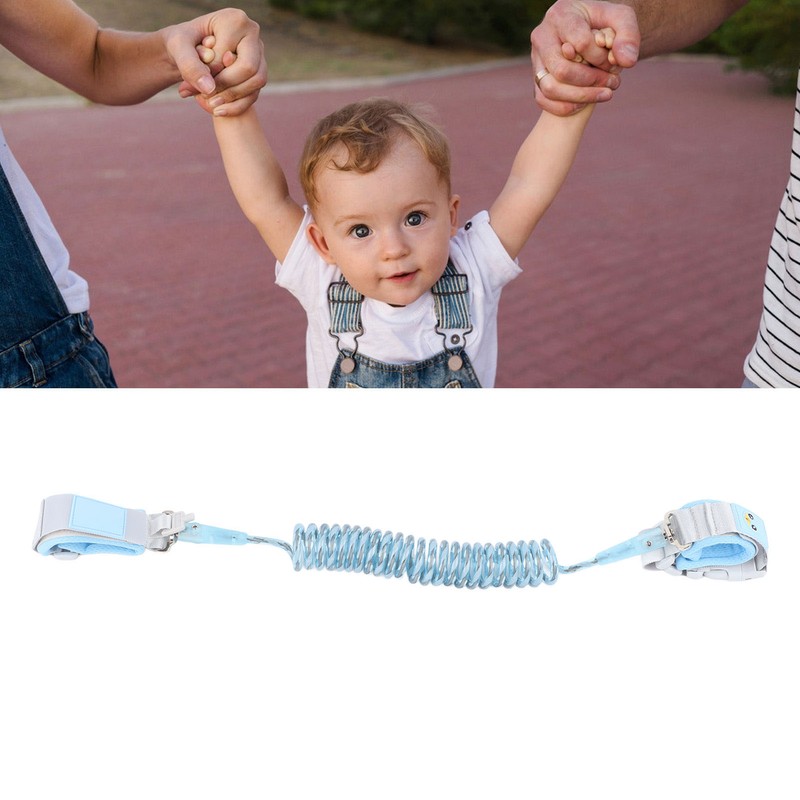 2m Toddler Wrist Link Prevent Lost 360 Degrees Rotating Night
