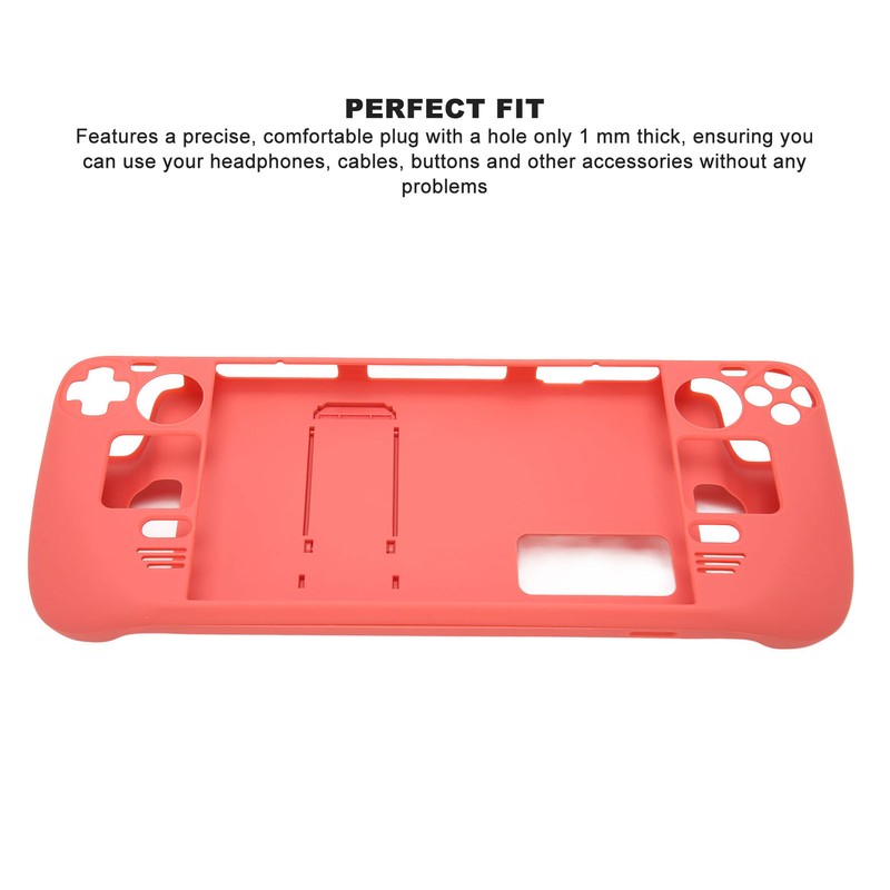 Kickstand Case for Steam Deck Hands Free Full Protection Fingerprint