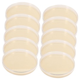 Agar Plates 10pcs Nutrient Agar Plate Toy Tools Glass Mushroom Tools Prepoured Petri Dish Petri Nutrient Prepoured Agar Petri Dishes With Cover Colombia