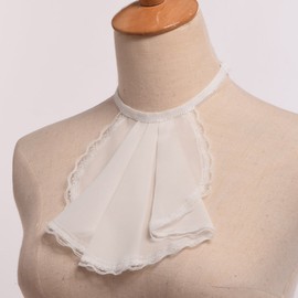 BLESSUME Lolita Girls Chiffon Jabot Neckwear