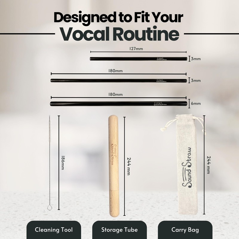 Sound Straw Vocal Training and Healing Aid