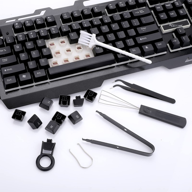 cobee Keycap Remover Tools Kit, 6 Pieces Keycap Switch Puller