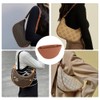 WADORN Small Purse Organizer Insert, 22x10cm Small Felt Shoulder Bags