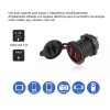 Dolores 12v 2.1a Para Cargador Iluminado Usb Doble Salida Coche