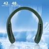Neck Fan Multifunction 3 Adjustable Speeds Rechargeable Low Noise Bladeless