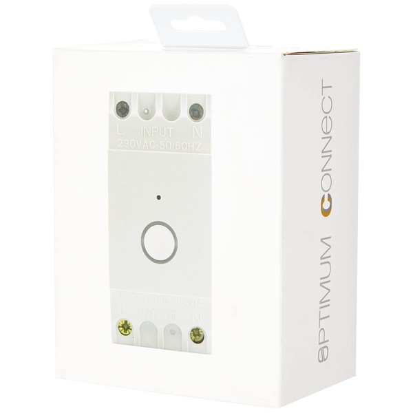 Optimum OP-DRWF01 Wi-Fi Enabled Din-Rail Time Switch - 20 on/off