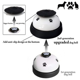 CUKCIC Pet Bell Table Bell for Cat Dog Potty Training Feeding
