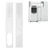 4pcs Portable Air Conditioner Window Kit 16.9 to 55in Adjustable