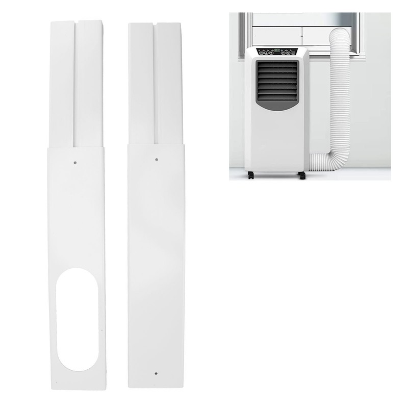 4pcs Portable Air Conditioner Window Kit 16.9 to 55in Adjustable