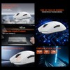 DAREU A950GM Mouse Inalámbrico, Blanco Raton Gamer 60g Ultraligero