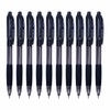 ArrowRT Retractable Ballpoint Pens, BLACK, Fine Point (0.7mm), Pack of
