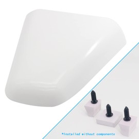 for SEA RAY 688721 Ventilation Cover Hull Clam Shell Side Vent Size 5-11/16 X 5,for SEA RAY Boats Cover with Studs,White ABS Cover,Vanshly