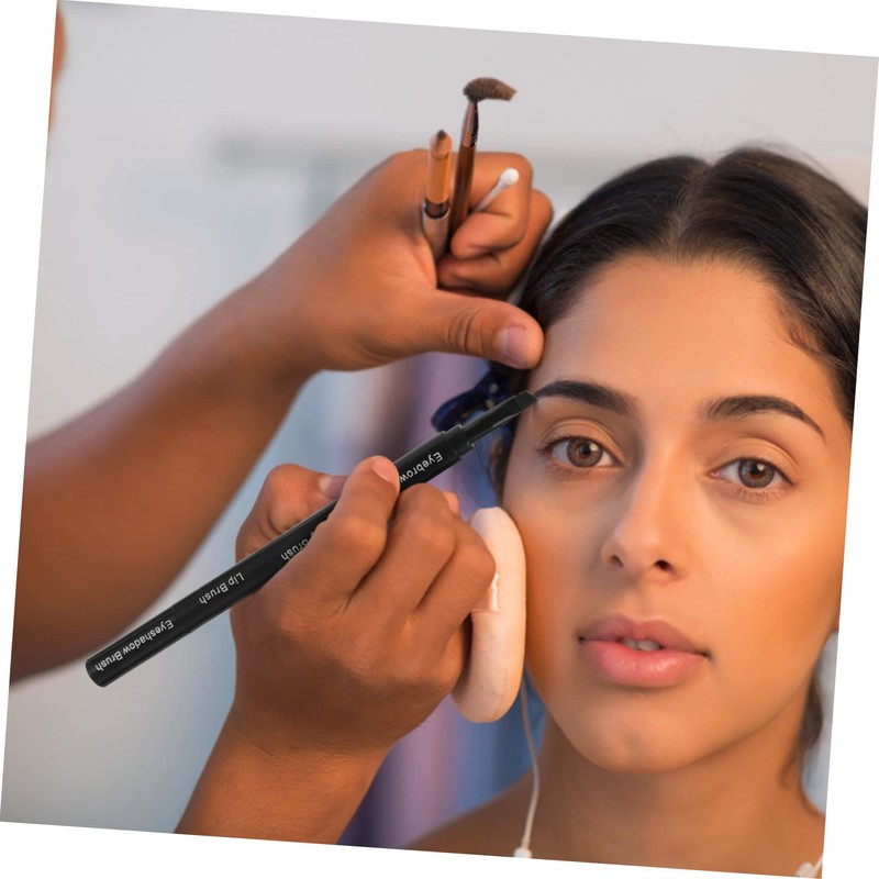 Baluue 2pcs 4 1 Essential Makeup Brush for Women Lip