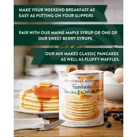 Stonewall Kitchen Farmhouse Pancake & Waffle Mix, Net Wt. 16 oz.