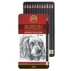 KOH-I-NOOR Toison 1900 Graphite Pencils 8B to 2H Set of 12