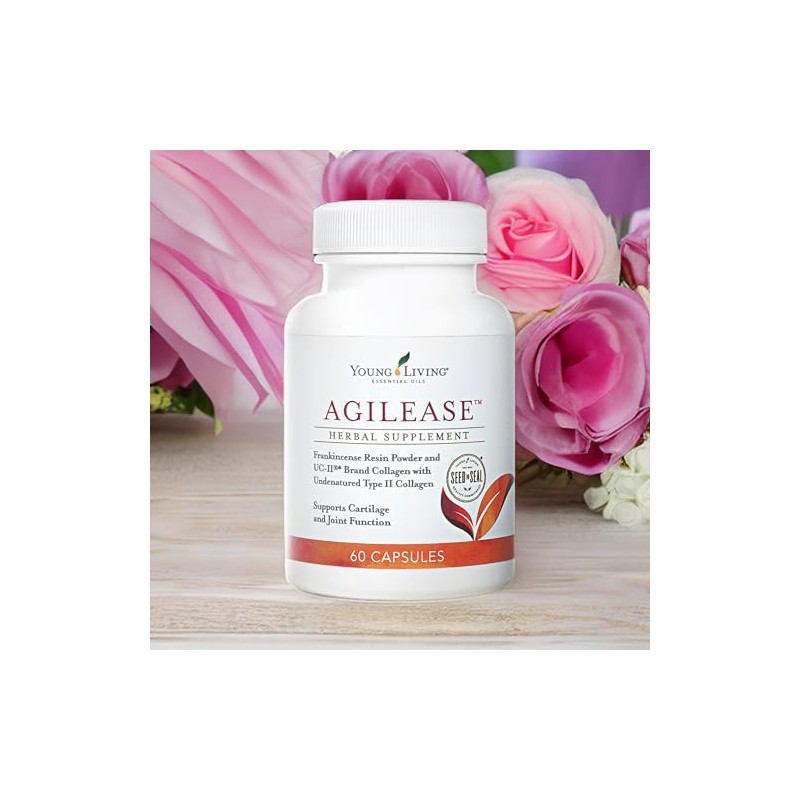 Young Living AgilEase Capsules | 60 Count | UC-II Collagen