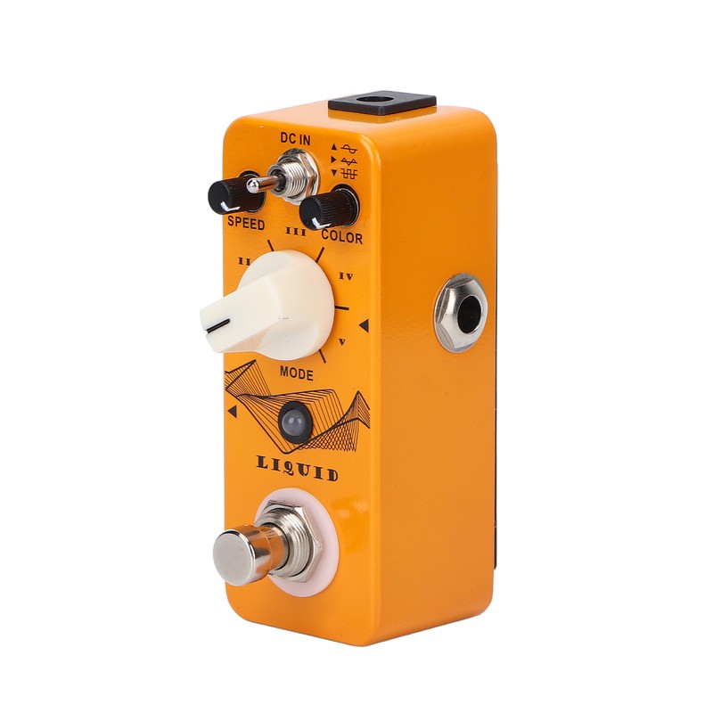 Electric Guitar Phaser Pedal Digital 15 Phaser Tones Monoblock Effect
