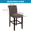 Flamingo P Gray Stool Covers Bar Stool Seat Cover Counter