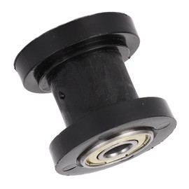 Rueda de Polea de Tensores de Tensores en Cadena Universal para Mini Instalación de Bicicletas Piezas de Repuesto Convenientes (BLACK)