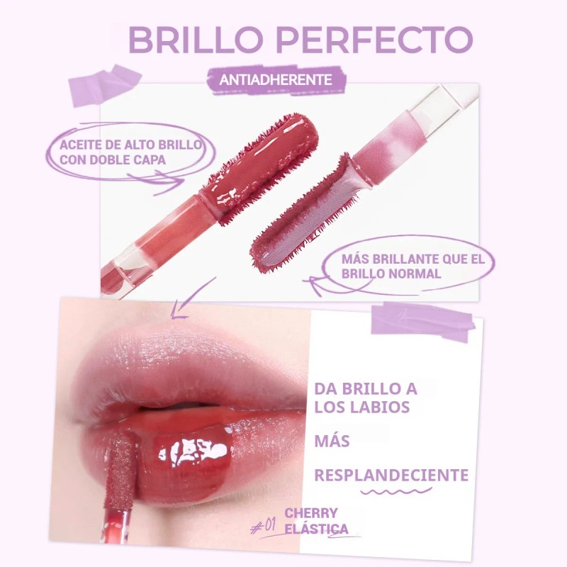 Minimeli Water Bomb Brillo Labial Hidratante, Efecto Jugoso