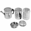 ILSA Aluminium Napoletan Coffee Pot TZ.6, Aluminium, Multicoloured, 6 Cups