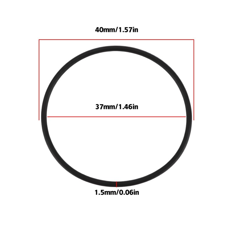 Create idea Pack of 10 O-Rings 37 x 40 x