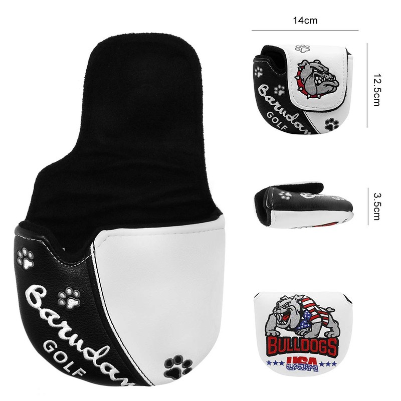 Golf Headcover Putter Cover Mallet Pin Type Odyssey 2 Ball