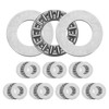 sourcing map 8 Sets TC815+2TRA Thrust Needle Roller Bearings with