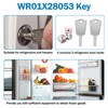 WR01X28053 Freezer Door Key Replacement Haier GE Fridge Key RF-3898-01