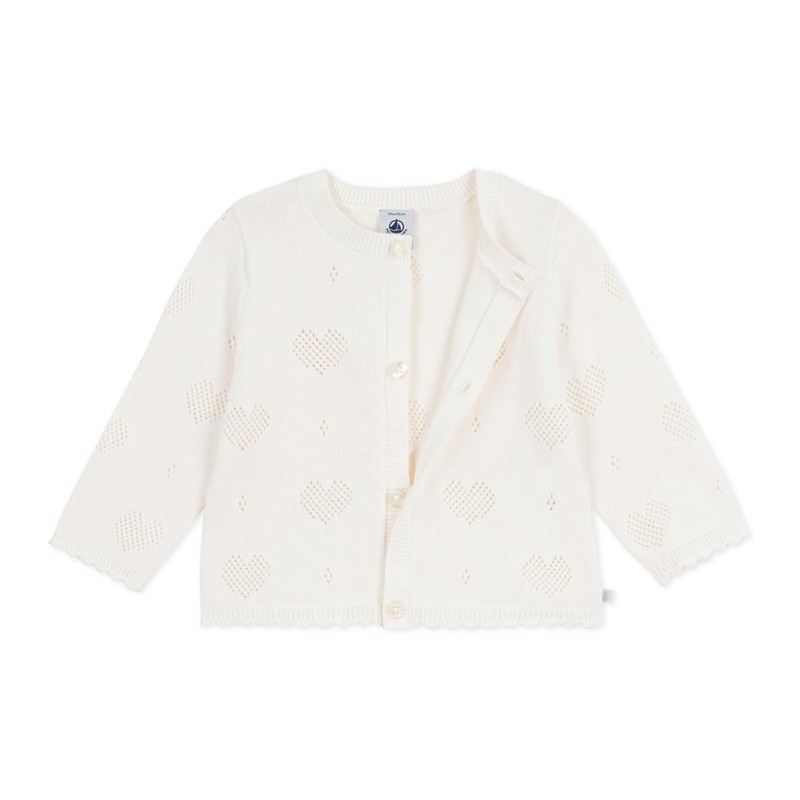 Petit Bateau Abbigliamento Giorno Bambino Ragazza, Marshmallow, 6 Mesi