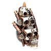 Backflow Incense Burner Skulls Steampunk Backflow Waterfall Incense Holder