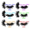 Mink Lashes Fluffy Eyelashes Dramatic Long Wispy Fake Eyelashes Thick