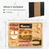 Vastsea Charcuterie Boards with Placement Guide Large-Funny Decorative Wood Cheese