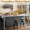 DoubleFill 2 Pcs Unfinished Kitchen Island Legs Farmhouse Solid Wood