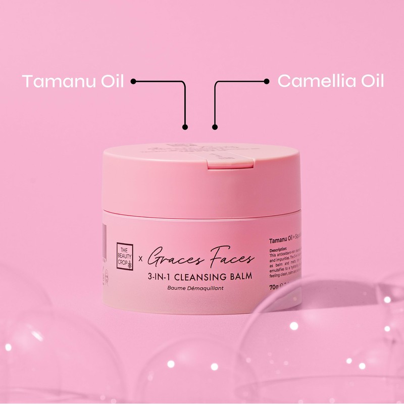 The Beauty Crop Graces Faces Refillable Cleansing Balm - Nourishing