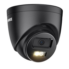 ANNKE C500 3K PoE CCTV Camera Black, Wired IP Security Camera Outdoor with Spotlight, Colour Night Vision, Smart Human Vehicle Detection, IP67 Waterproof, Support Micro SD Card Slot