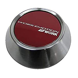 WORK(ワーク) EMOTION(エモーション) センターキャップ HIGH TYPE レッド 4個入り KWM-LRDX4