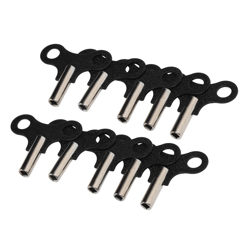 10pcs Clock Winding Key Steel Wall Clock Mechanical Desk Clocks