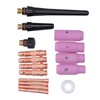 16 Pcs Welding Torch Accessories Ceramic Nozzle Pressure Cap Collets