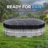 10 x 16 Ft Waterproof Above Ground Pool Cover, 210D
