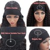 Coshgirl Headband Wig Human Hair Kinky Curly Human Hair Curly