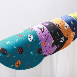 KC Certified Made in Korea Kids' Reusable UV Protection Halloween Mesh Mask Mask Anti-Loss Lanyard/Blue 2ea