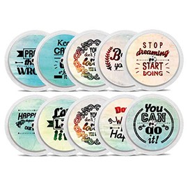 Diasticker® - Sticker für Freestyle Libre 2 Sensor - 10er Set "Motivation"