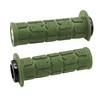 Generic MP+ ODI Rogue Tire Tread 2.1 Lock-on ATV/PWC Grips (125mm) Army Green Thumb Throttle - USA MADE