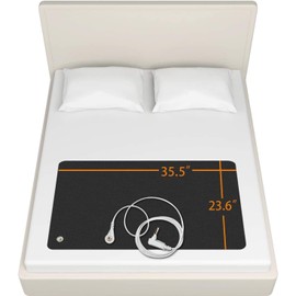 VAJOOCLL Grounding Mat for Improving Sleep Grounding Pad for Health Grounding Bed Mat ...