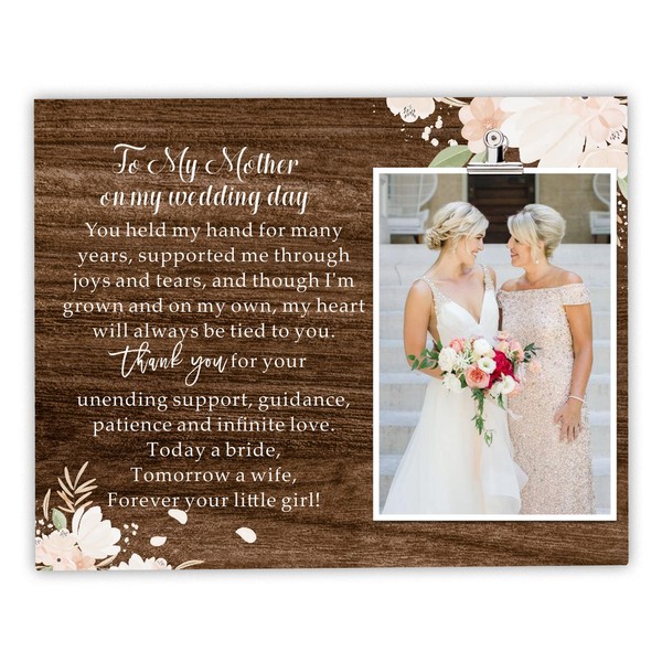 FDFHOME Mother of the Bride Picture Frame, Gifts for Mother