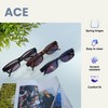 OPULIZE Brown Tortoiseshell Lightweight Reading Sunglasses UV400 Mens Womens S32-2