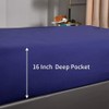 DERBELL Bed Sheet Set - Brushed Microfiber Bedding - Bedding